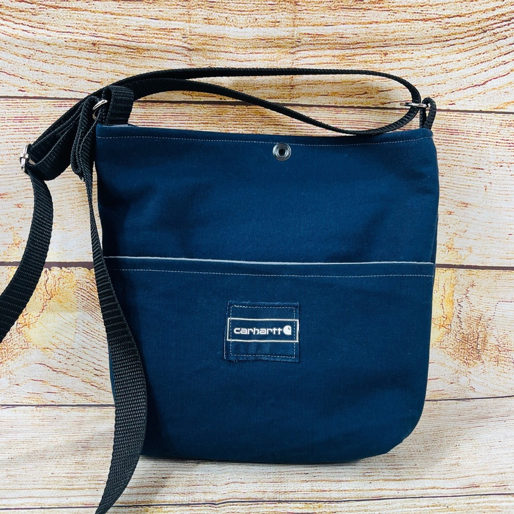 Carhartt Dark Blue Messenger Bag - Picture 2 of 4